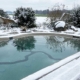 Bio.Design-Pool im Winter